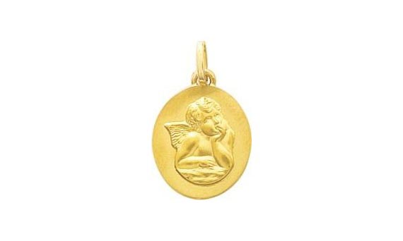 Médaille Marc Ange or jaune 750/1000